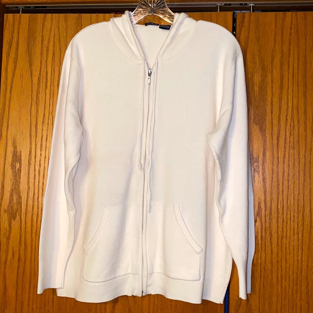 Hoodie, zippered sweater